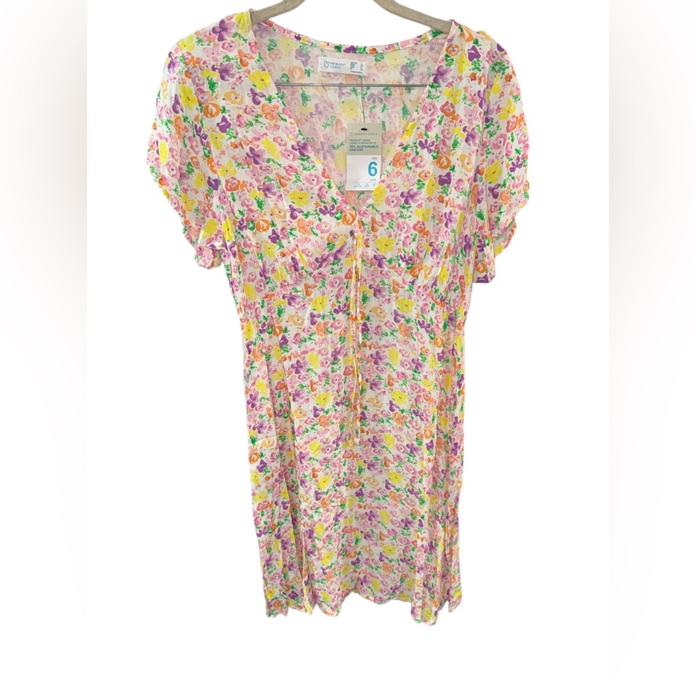 ✨ 5/$30‎ ✨ Primark Floral Multicolor Dress